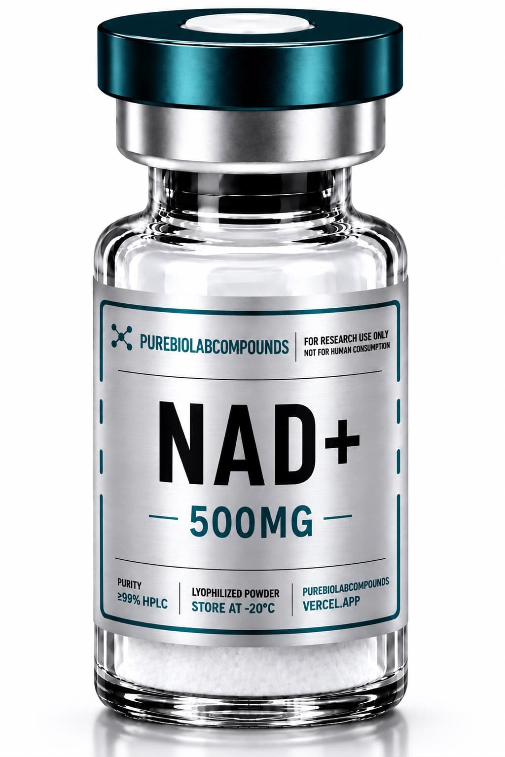 NAD+ 500mg vial